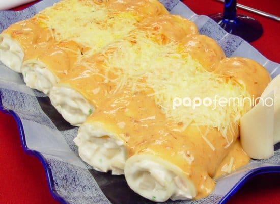 Canelone De Palmito Receitas Peeters Place