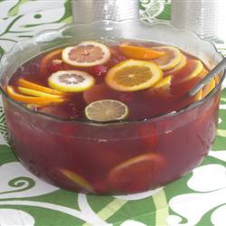 Sangria com Framboesa