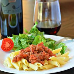 Molho de Tomate com Carne Moída Delicioso