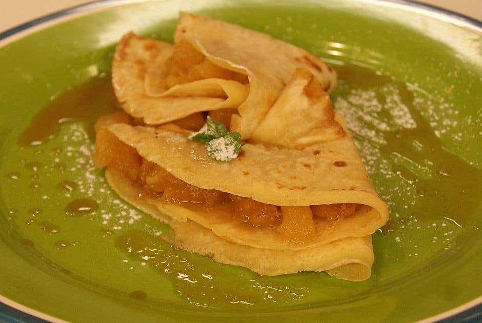 Crepe de Abacaxi