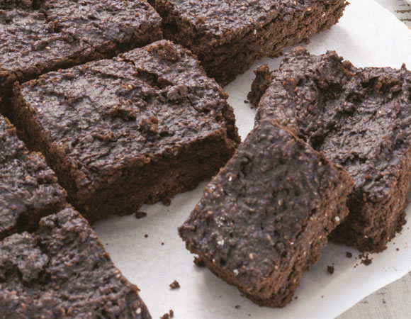 Brownie de Chocolate Fit com Semente de Chia