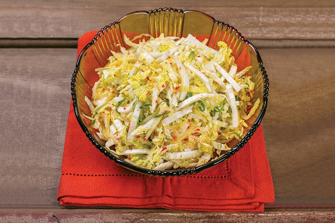 Salada Picante de Acelga