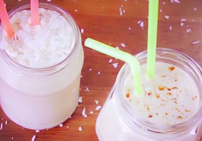 Milk Shake de Coco Fit