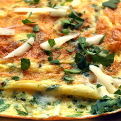 Omelete com Ervas Aromáticas