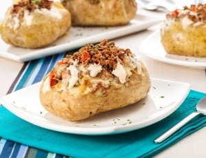 Baked Potato Recheado de Peito